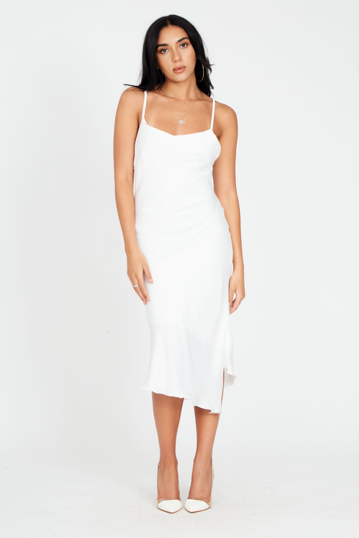 FRYNI WHITE DRESS