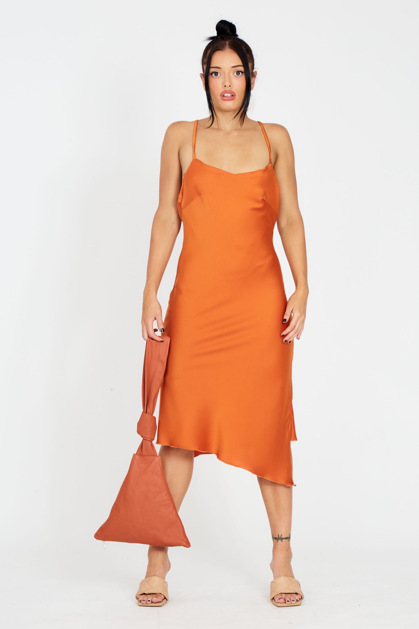 FRYNI ORANGE DRESS