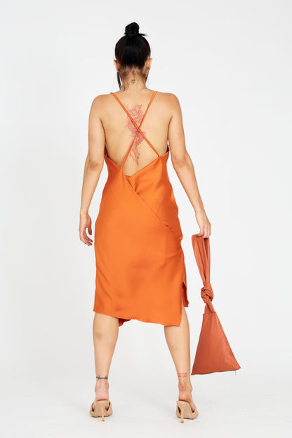 FRYNI ORANGE DRESS